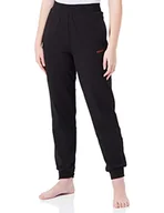 Spodnie damskie - HUGO Shuffle Spodnie damskie do salonu, czarny 1, XL - miniaturka - grafika 1