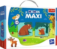 Gry planszowe - Trefl Memo Maxi Zwierzęta i dzieci Nowa - miniaturka - grafika 1