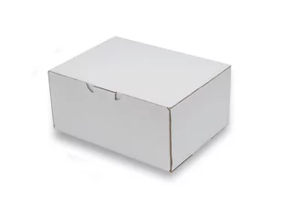 Karton wykrojnikowy, biały, 345x260x160 mm - Pudełka i szkatułki - miniaturka - grafika 1