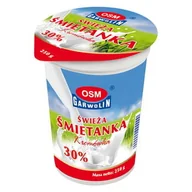 Szybkie dania obiadowe - Śmietanka Kremówka 30% 250G Osm Garwolin - miniaturka - grafika 1