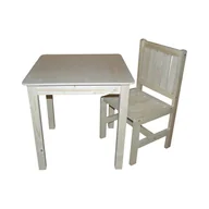 Zestawy mebli dla dzieci - MEBLE DZIECIĘCE STOLIK + KRZESEŁKO STARSZAK NOWOŚĆ - miniaturka - grafika 1