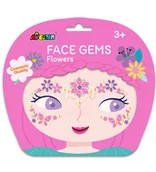 Półfabrykaty do biżuterii - Avenir, Klejnoty do twarzy Kwiat - miniaturka - grafika 1