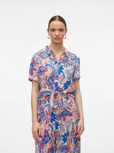 Vero Moda Bluzka w kolorze niebiesko-beżowym - Bluzki damskie - miniaturka - grafika 1