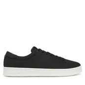 Sneakersy męskie - Sneakersy Calvin Klein Low Top Lace Up Nu HM0HM01758 Czarny - miniaturka - grafika 1