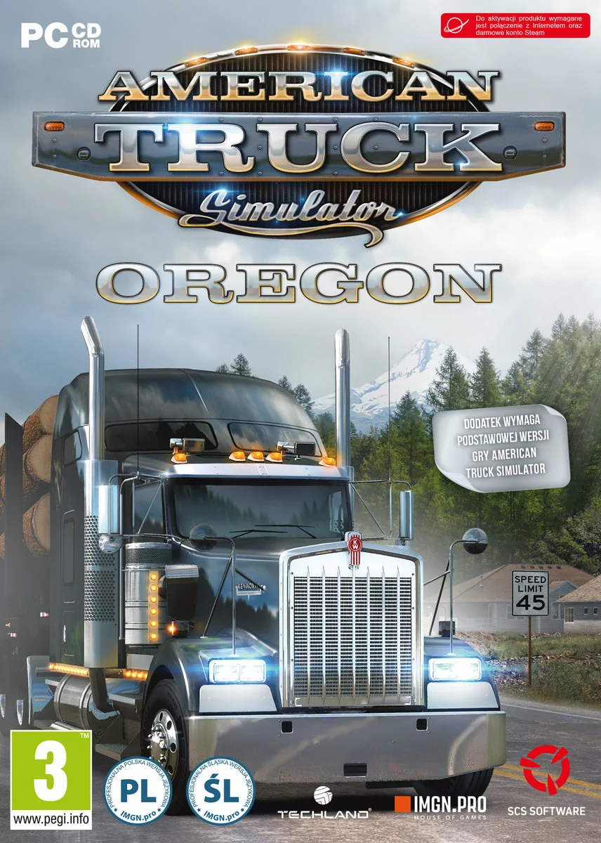 American Truck Simulator: Oregon GRA PC