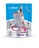 Żwirek dla kotów - Żwirek Silikonowy dla Kota Cat Sand Lavender 3,8l - miniaturka - grafika 1