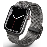 Akcesoria do smartwatchy - Pasek UNIQ Aspen DE do Apple Watch 1/2/3/4/5/6/7/8/9/SE/SE2 (42/44/45mm) Szary - miniaturka - grafika 1