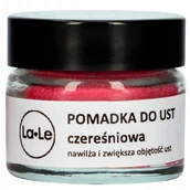 Balsamy do ust - LA-LE LA-LE Pomadka nawilżająca do ust CZEREŚNIA 15 ml 20947 - miniaturka - grafika 1
