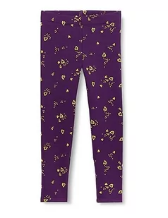 s.Oliver Dziewczęce legginsy z polaru, fioletowy, 104 cm - Legginsy - miniaturka - grafika 1