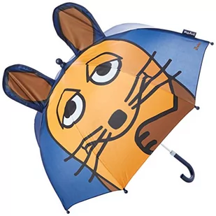 Playshoes Unisex dzieci Kinder Regenschirm Stockschirm mit kindgerechtem Mechanismus,marine 3D Die Maus - Parasole - miniaturka - grafika 1