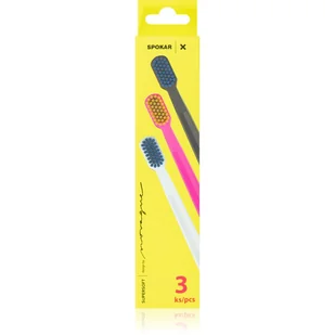 Spokar Szczoteczka do zębów 3429 X supersoft 3Pack - Szczoteczki do zębów - miniaturka - grafika 1