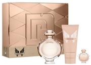 Zestawy kosmetyków damskich - Zestaw Paco Rabanne Olympea Woda perfumowana 80 ml + Body lotion 100 ml + Woda perfumowana 6 ml (3349668603558) - miniaturka - grafika 1