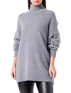 Swetry damskie - Seidensticker Damski sweter 531334, jasnoszary, XL (DE) - grafika 1