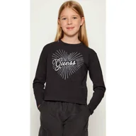 Bluzy dla dziewczynek - Guess Bluzka Regular Fit - miniaturka - grafika 1