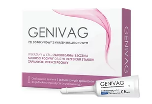 Genivag, Żel Dopochwowy 7 Aplikacji - Żele do higieny intymnej - miniaturka - grafika 1