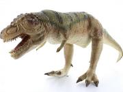 Figurki dla dzieci - Dinozaur tyranozaur figurka gumowa 75 cm malowana - miniaturka - grafika 1