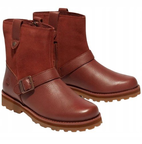 Timberland Botki Skórzane z Ociepleniem Za Kostkę 37 T_a