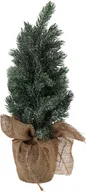 Choinki - Sztuczna choinka Sosna w doniczce 20x20x45cm, śnieżne gałązki - miniaturka - grafika 1