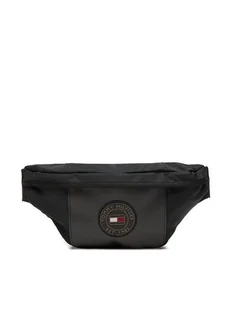 Tommy Hilfiger Saszetka nerka AM0AM13128 Czarny - Nerki - miniaturka - grafika 1