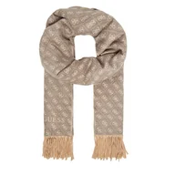 Apaszki i szaliki damskie - Szalik Guess AW5423 POL03 Beżowy - miniaturka - grafika 1