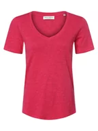 Koszulki i topy damskie - Marc O'Polo - T-shirt damski, wyrazisty róż - miniaturka - grafika 1