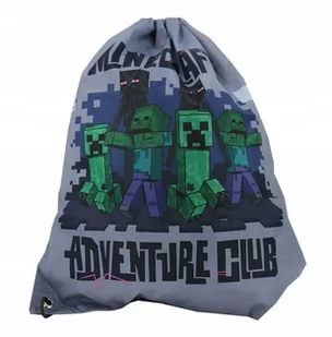 WOREK NA BUTY TORBA MINECRAFT MOBY CREEPER ORYGINA - Torby szkolne - miniaturka - grafika 1