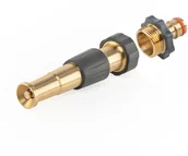 Inne akcesoria do nawadniania - DYSZA REGULOWANA MOSIĘŻNA GW 3/4" Z PRZYŁĄCZEM NA KRAN GZ 3/4" 12,5cm BRASS SOFT - miniaturka - grafika 1