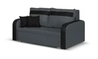 Sofy i kanapy - Sofa kanapa 2 os z funkcją spania CONDI szara - miniaturka - grafika 1