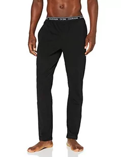 Calvin Klein Męskie spodnie do biegania Sleep Pant ze stretchem, czarny, S - Spodenki męskie - miniaturka - grafika 1