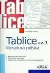 Lektury szkoły średnie - Greg praca zbiorowa Tablice. Literatura polska, część 1 - miniaturka - grafika 1