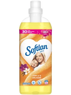 SOFTLAN Płyn do płukania 1L 45p Vanile&aOrchidee żółty - Środki do prania - miniaturka - grafika 1