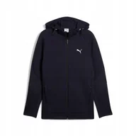 Bluzy męskie - PUMA BLUZA EVOSTRIPE FULL-ZIP DK 68461316 r XXL - miniaturka - grafika 1