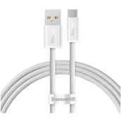 Kable - Kabel USB do USB-C Baseus Dynamic Series, 100W, 1m (biały) - miniaturka - grafika 1