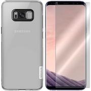 Etui i futerały do telefonów - ETUI NILLKIN NATURE DO GALAXY S8 PLUS G955 + SZKŁO - miniaturka - grafika 1