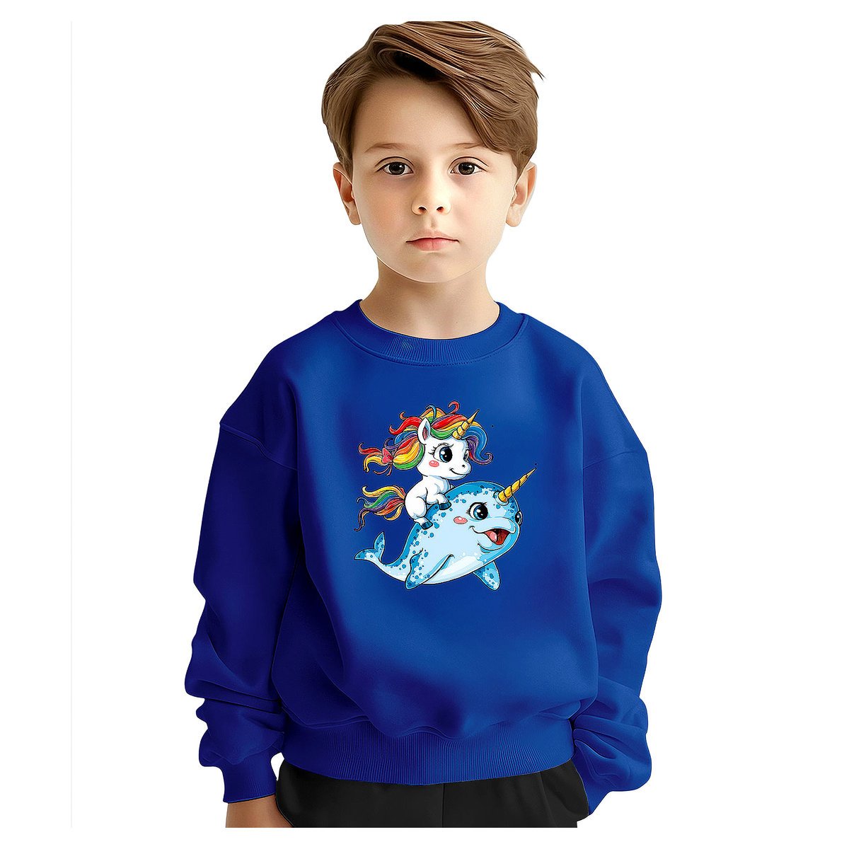 BLUZA DZIECIĘCA JEDNOROŻEC UNICORN 122-128 DLA CHŁOPCA DZIEWCZYNKI