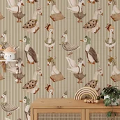 Tapety - Tapeta Gąski vintage - miniaturka - grafika 1