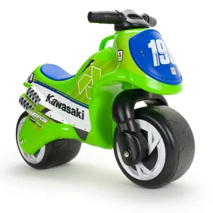 Injusa Kawasaki Jeździk Motorek Biegowy dla dzieci STREFADZIECIAKOW.P - Jeździki dla dzieci - miniaturka - grafika 1