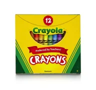 Przybory szkolne - Kredki Świecowe Crayola 12 kolorów - miniaturka - grafika 1
