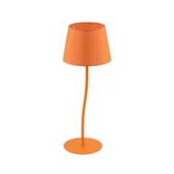 Lampy stojące - Nicola lampka stołowa 1xE27 pomarańczowa 6640 - miniaturka - grafika 1