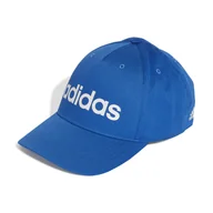 Czapki damskie - Czapka z daszkiem ADIDAS DAILY CAP JF4351 – Niebieski - miniaturka - grafika 1