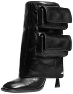 Botki damskie - Michael Kors Dakota damskie botki 38 EU, czarne, 38 EU - miniaturka - grafika 1