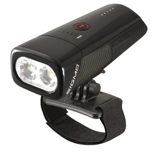 Sigma lampka przednia BUSTER 1100 HL czarna - Lampki rowerowe - miniaturka - grafika 1