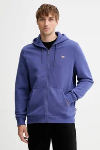 Dickies bluza męska kolor fioletowy z kapturem gładka DK0A4XD3 - Bluzy męskie - miniaturka - grafika 1