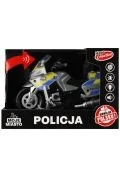 Motocykl Policyjny Motor Ścigacz Mówi Po Polsku Dźwięk Syreny Światła Napęd - Samochody i pojazdy dla dzieci - miniaturka - grafika 1