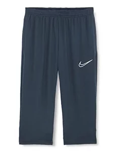 NIKE Nike Męskie spodnie treningowe Academy 21 3/4 Knit Pant niebieski Obsydian/White/White/White S CW6125-451 - Spodnie męskie - miniaturka - grafika 1