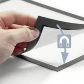 Artykuły biurowe - Ramka samoprzylepna DURABLE DURAFRAME A3 czerwona 2 sztuki /487303/ - miniaturka - grafika 1