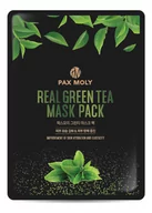 Maseczki do twarzy - Pax Moly Maska do twarzy w płachcie łagodząca z ekstraktem z zielonej herbaty 25 ml - miniaturka - grafika 1