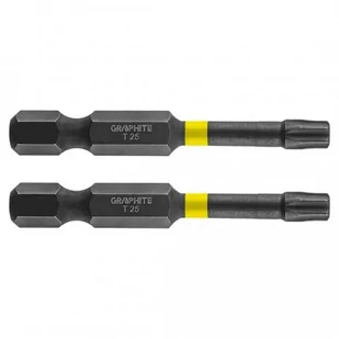Graphite Bity udarowe TX25 x 50 mm, 2 szt. TOP-56H526 - Wkrętarki - miniaturka - grafika 1