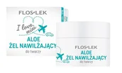 Kremy do twarzy - Flos-Lek Laboratorium, I love mini, żel nawilżający do twarzy, Aloe, 15ml - miniaturka - grafika 1