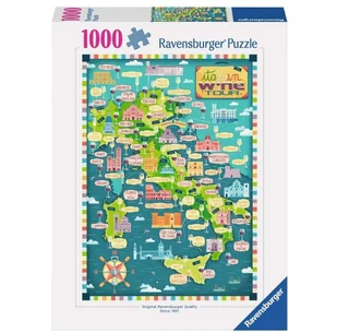 Puzzle 1000 Mapa włoskich win - Puzzle - miniaturka - grafika 1